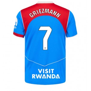 Atletico Madrid Antoine Griezmann #7 Tredjetrøje 2025-26 Kortærmet